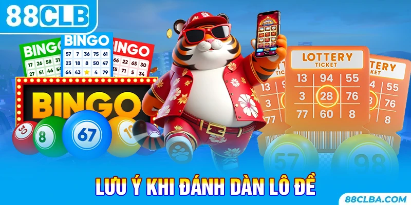 Lưu ý khi đánh dàn lô đề